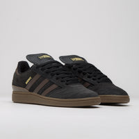 Adidas Busenitz Shoes - Core Black / Brown / Gold Metallic thumbnail