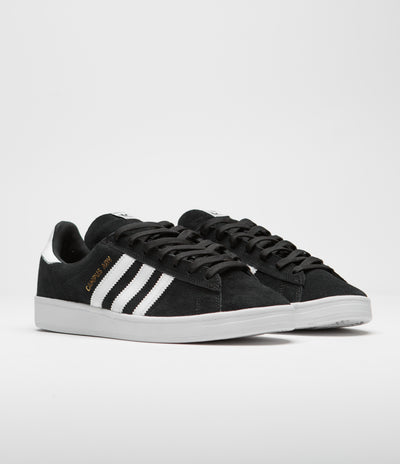 Adidas Campus ADV Shoes - Core Black / White / White