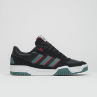 Adidas Tekkira Cup Shoes in Core Black and Preloved Teal / Better Scarlet thumbnail