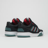 Adidas Tekkira Cup Shoes in Core Black and Preloved Teal / Better Scarlet thumbnail