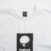 Baglady Alien Logo T-Shirt - White thumbnail