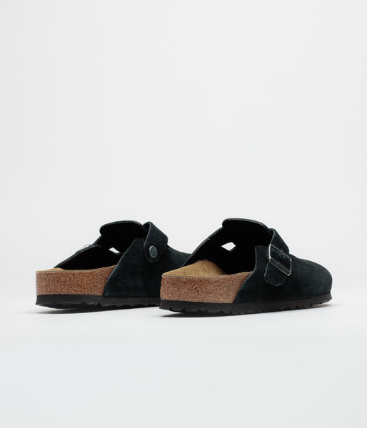 s*n様 p*w様 BIRKENSTOCK Boston NARROW Blac Birkenstock Boston Narrow Clogs - Black | flatspot