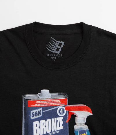 Bronze 56K Paint Thinner T-Shirt - Black