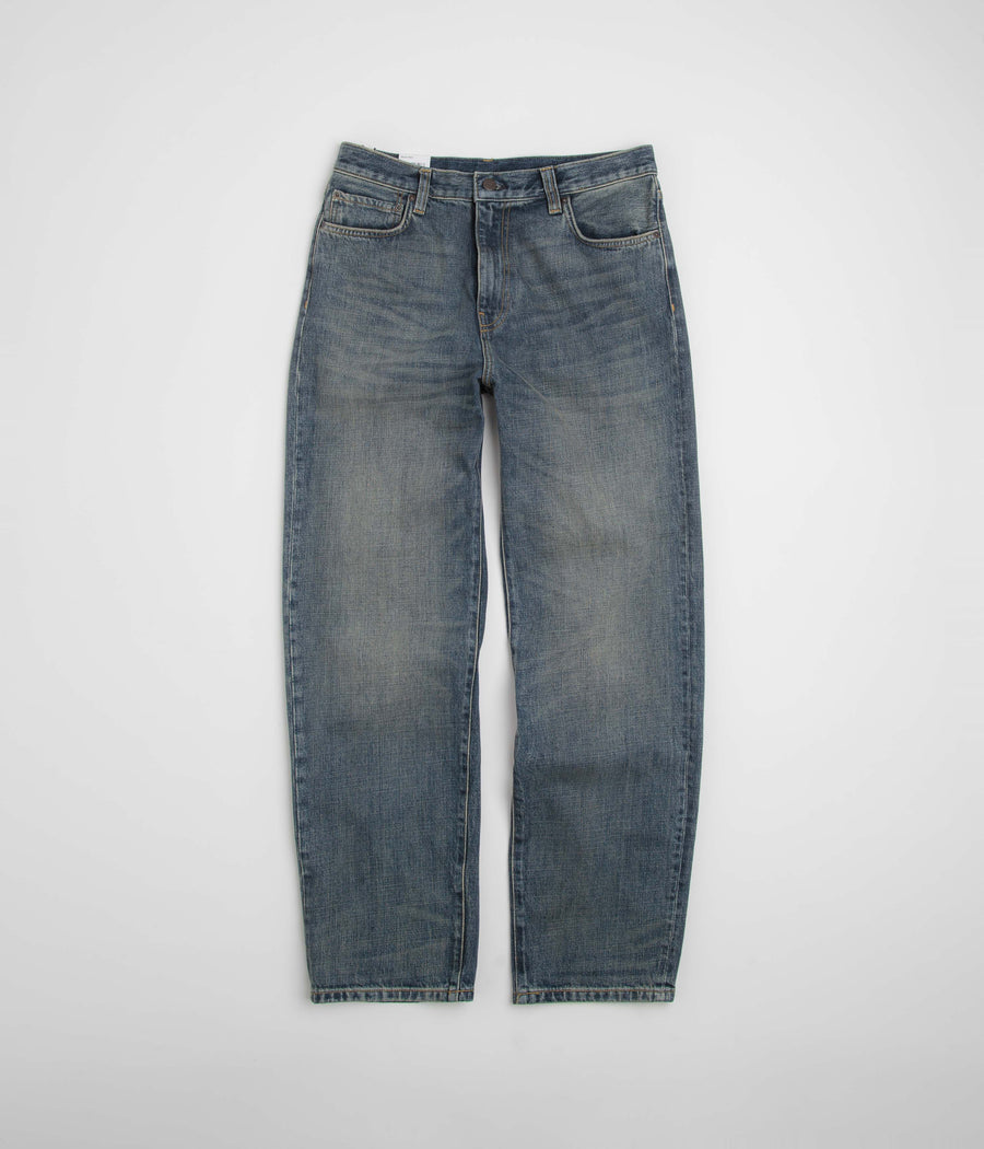 Carhartt Aaron Pants - Blue Worn Used Wash