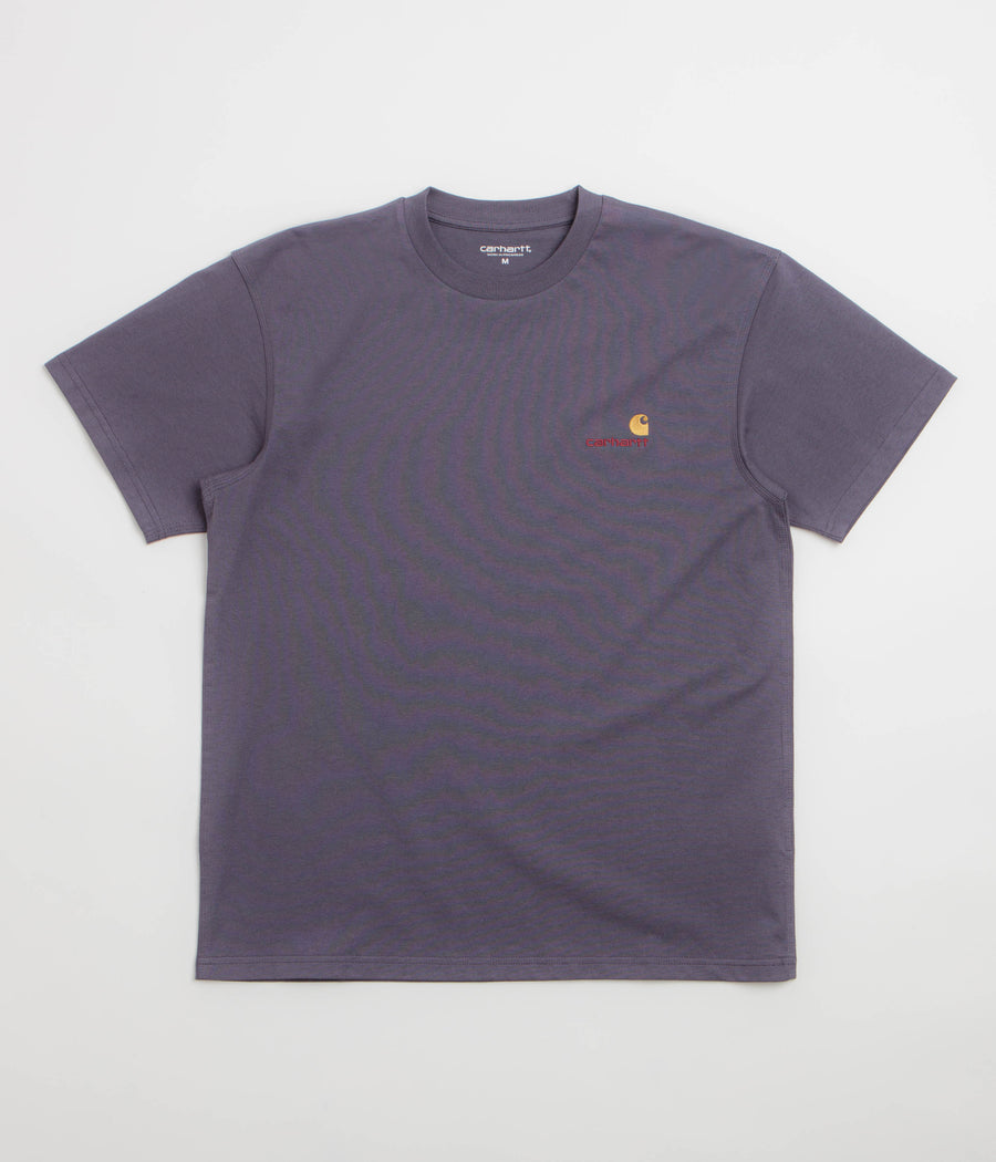 Carhartt American Script T-Shirt - Shady Purple