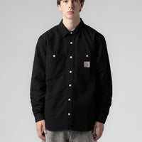 Carhartt Clink Shirt - Black thumbnail