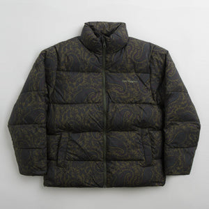 Paisley Print / Plant / Black