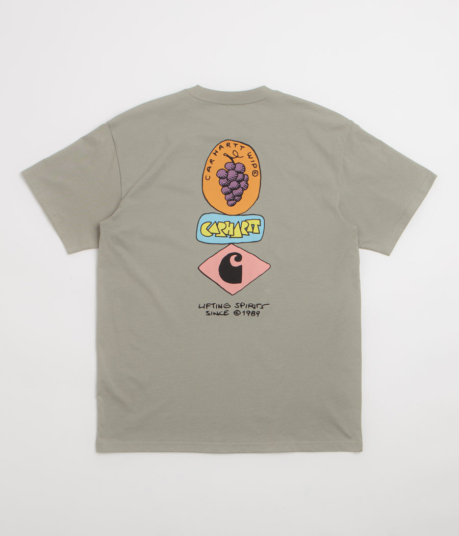 Carhartt Stacked Grapes T-Shirt - Shady Green