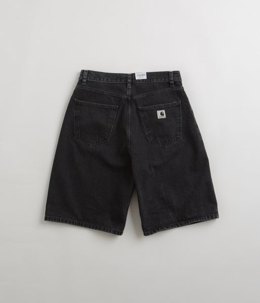 カーハート BRANDON SHORT Black stone washed S Carhartt Womens Brandon Shorts - Black Stone Washed | Flatspot
