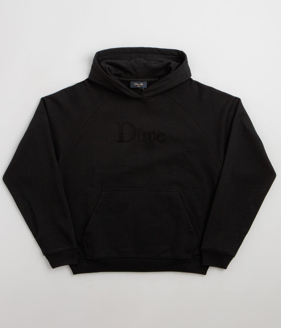Dime Classic Logo Hoodie - Black