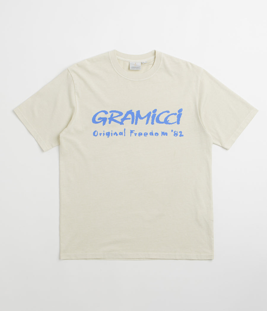 Gramicci Pigment Dye Freedom T-Shirt - Natural