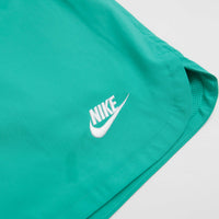 Nike Flow Shorts - Clear Jade / White thumbnail