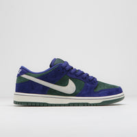 Nike SB Dunk Low Pro 'Wildcard' Shoes - Deep Royal Blue / Sail - Vintage Green thumbnail