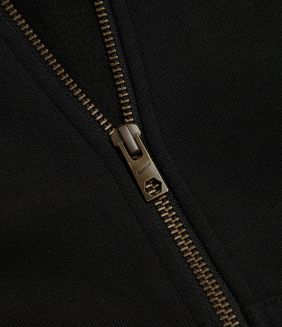 Nike SB Essential Logo Full Zip Hoodie in Black and White