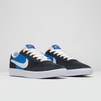 Nike SB Heritage Vulc Shoes - Black / White - Signal Blue - Safety Orange thumbnail