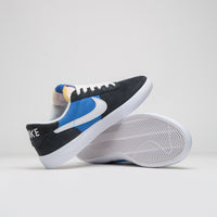 Nike SB Heritage Vulc Shoes - Black / White - Signal Blue - Safety Orange thumbnail