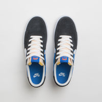 Nike SB Heritage Vulc Shoes - Black / White - Signal Blue - Safety Orange thumbnail