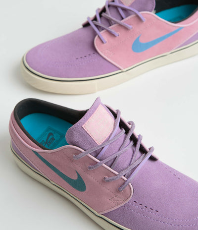 Nike SB Janoski OG+ Shoes - Lilac / Noise Aqua - Med Soft Pink