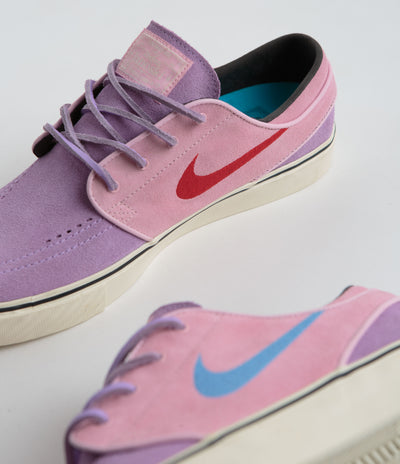 Nike SB Janoski OG+ Shoes - Lilac / Noise Aqua - Med Soft Pink