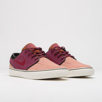 Nike SB Janoski OG+ Shoes - Red Stardust / Team Red - Rosewood thumbnail