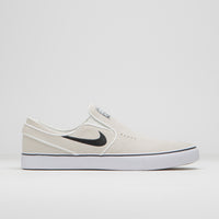 Nike SB Janoski+ Slip Shoes in Summit White and Black and Summit White - White thumbnail