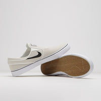 Nike SB Janoski+ Slip Shoes in Summit White and Black and Summit White - White thumbnail
