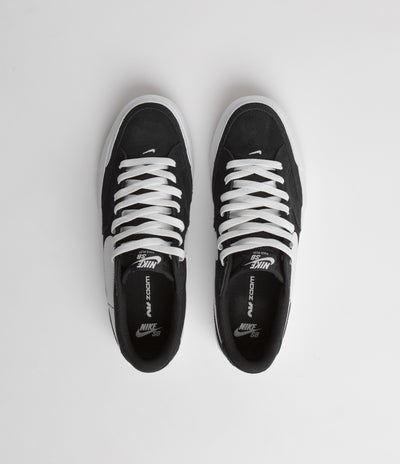 Nike SB Pogo Plus Shoes - Black / White - Black - White