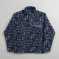 Patagonia Lightweight Synchilla Snap-T Fleece - New Visions: New Navy thumbnail