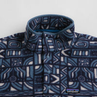 Patagonia Lightweight Synchilla Snap-T Fleece - New Visions: New Navy thumbnail