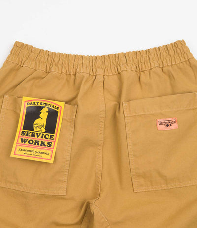 Service Works Classic Chef Shorts - Tan
