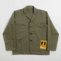 Service Works Drill Server Suit Jacket in Olive thumbnail