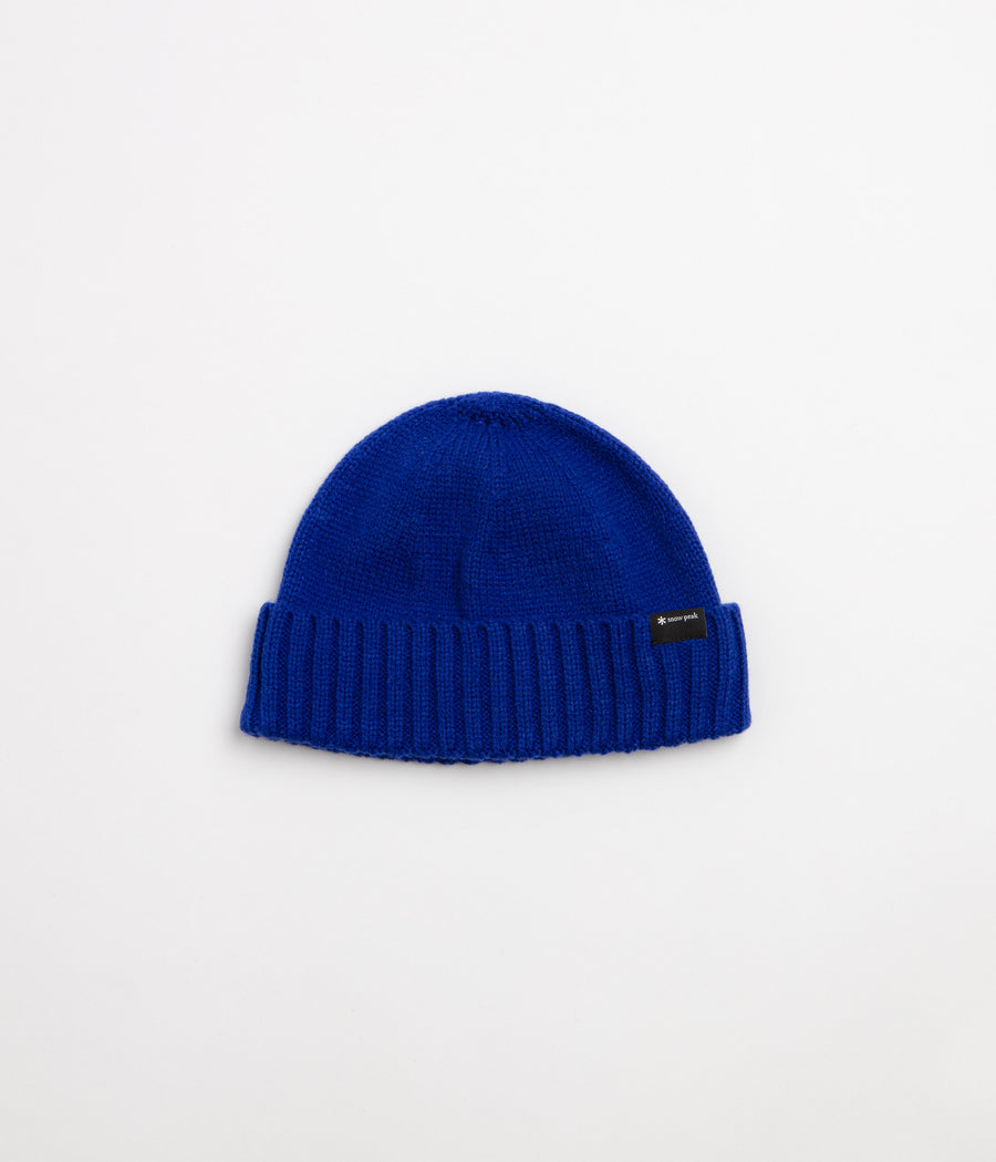Snow Peak NSD Knit Beanie in Blue