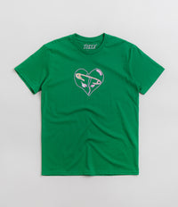 Token Broken Heart T-Shirt in Kelly Green