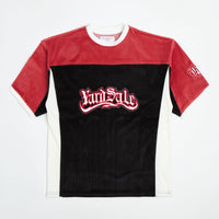 Yardsale Sierra Velour T-Shirt - Black / Red thumbnail