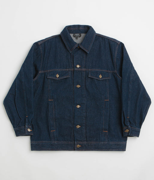 A.P.C. Elvis Jacket - Washed Indigo | flatspot