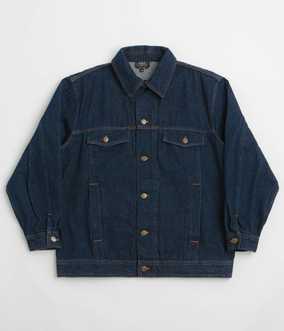 A.P.C. Elvis Jacket - Washed Indigo | flatspot