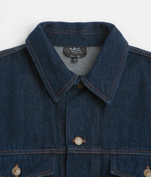 A.P.C. Elvis Jacket - Washed Indigo | flatspot