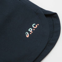 A.P.C. Rain Shorts in Dark Navy thumbnail