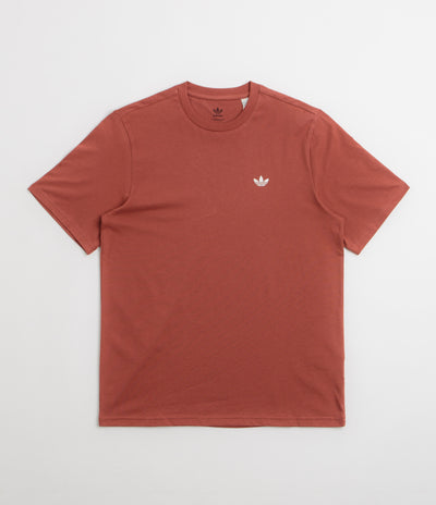 Adidas 4.0 Logo T-Shirt in Preloved Ruby