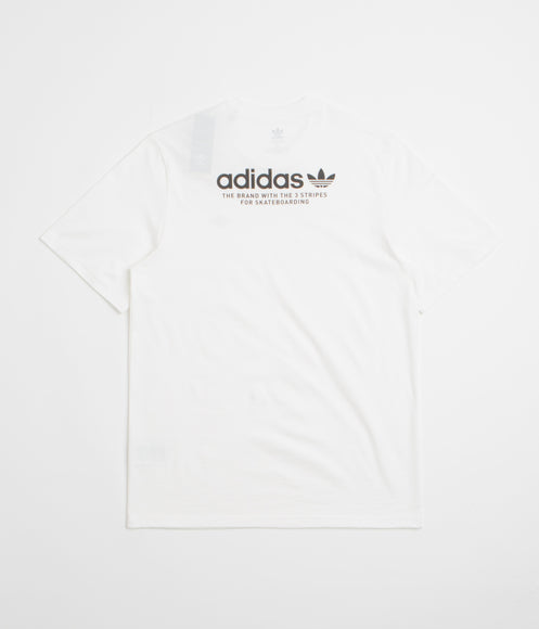 Adidas 4.0 Logo T-Shirt - White / Black / Black