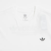 Adidas 4.0 Logo T-Shirt in White and Black / Black thumbnail