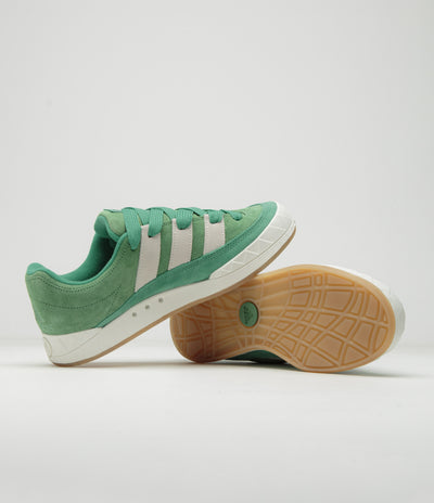 Adidas Adimatic Shoes - Preloved Green / Core White / Semi Court Green