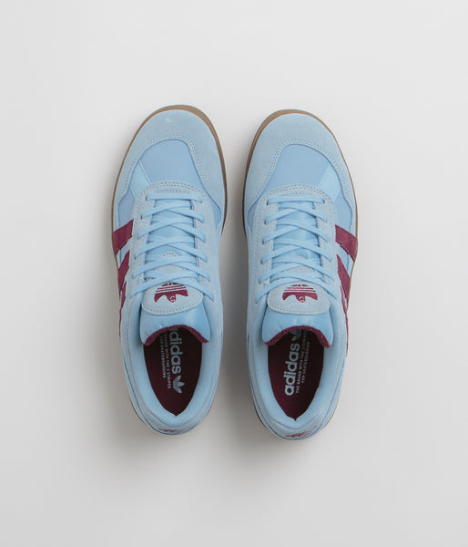 Adidas Aloha Super Shoes Clear Sky Maroon Gum5 Flatspot adidas-aloha-super-shoes-clear-sky-maroon-gum5-flatspot