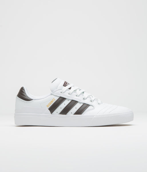 adidas gazelle silver green womens Adidas Busenitz Vulc II Shoes - FTWR White / Aurora Coffee / Gold Meta