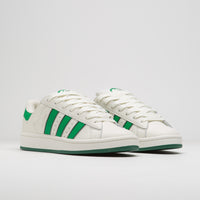Adidas Campus 00s Shoes - Core White / Green / Off White thumbnail