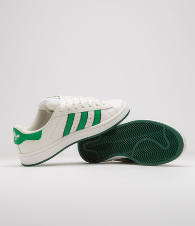 Adidas Campus 00s Shoes - Core White / Green / Off White