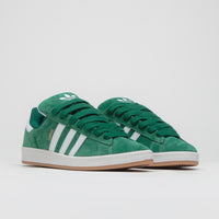 Adidas Campus ADV Shoes in Collegiate Green and FTWR White / Gold Metallic thumbnail