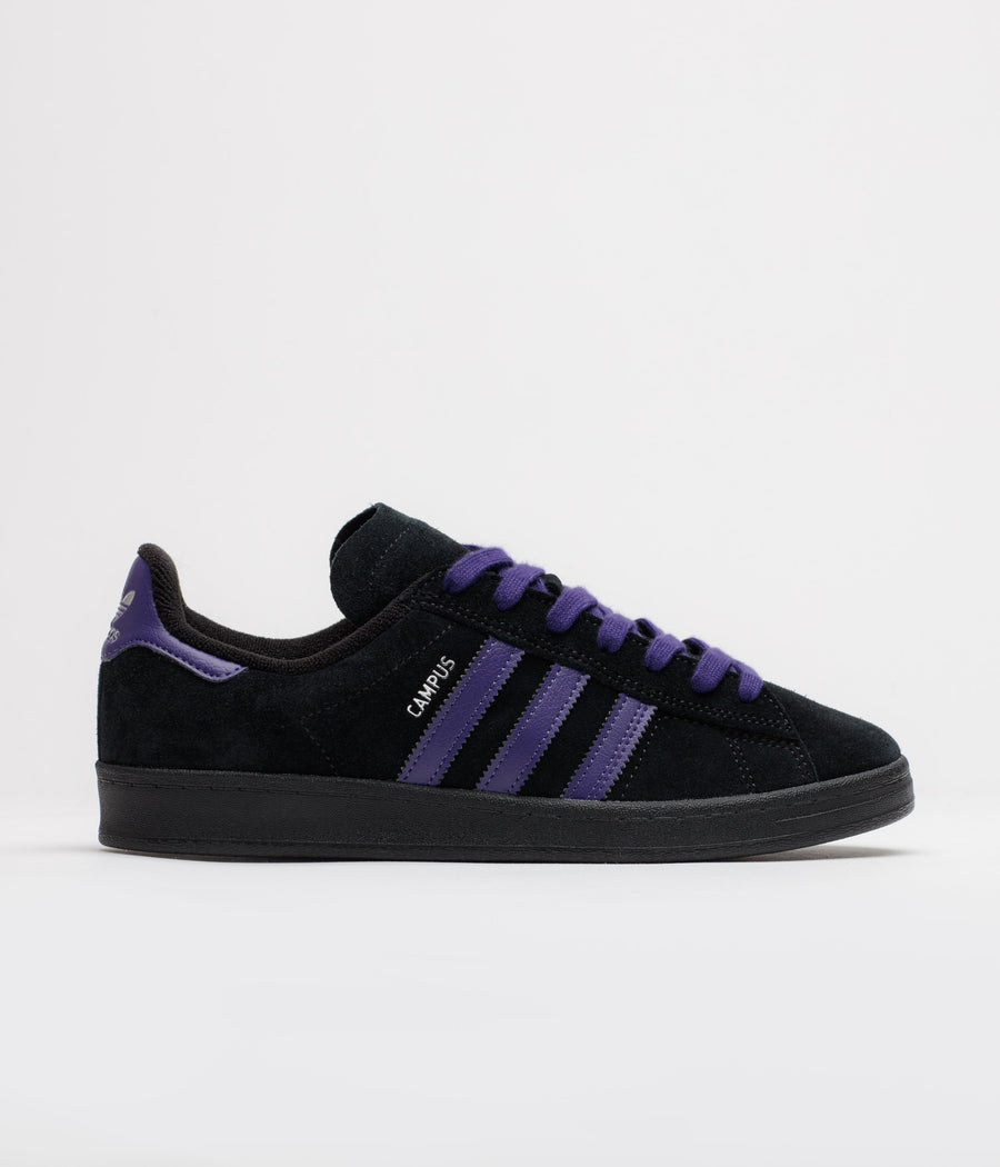 Adidas Campus ADV Shoes - Collegiate Purple / Core Black / Silver Metallic
