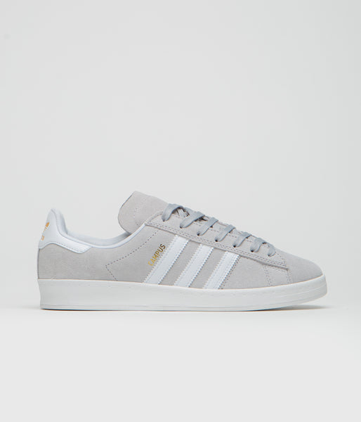 Adidas Campus ADV Shoes - Grey Two / FTWR White / Gold
