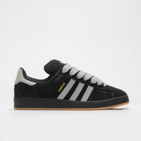 Adidas Campus Shoes in Core Black and Grey Two / Gold Metallic thumbnail